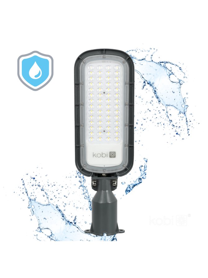 Lampa uliczna LED BRELUXO 100W 4000K IP65 Kobi Premium 