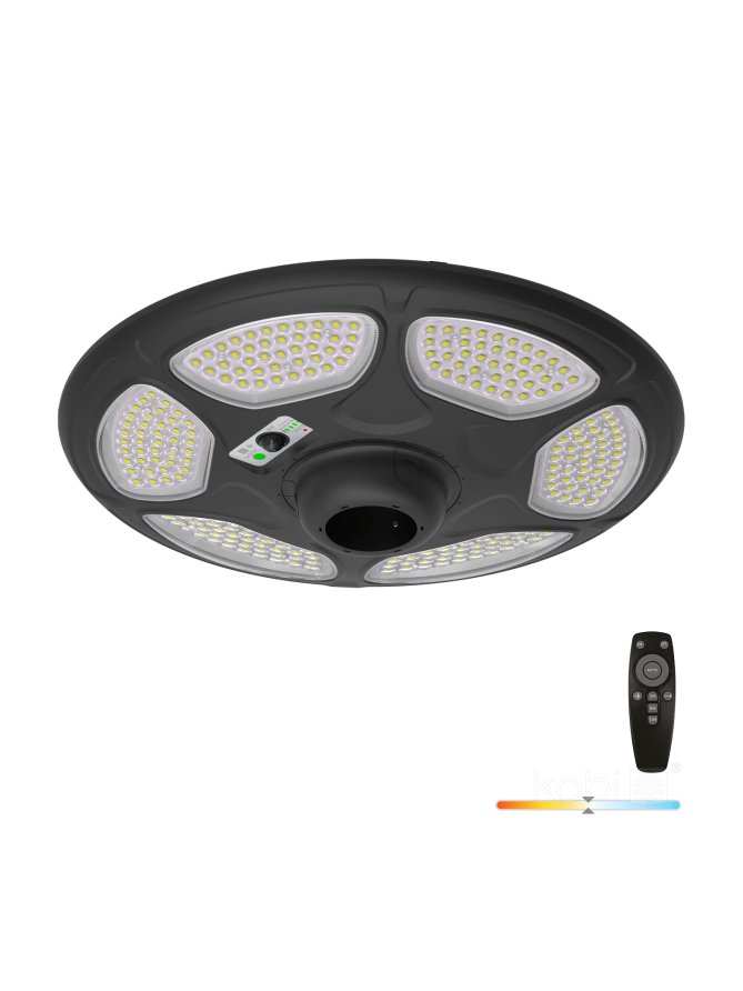 Lampa solarna parkowa LED SOLSUMI CIRCLE 25W 4000K IP54 Kobi Premium 