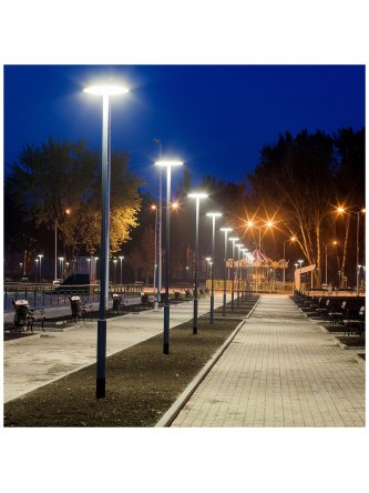 Lampa solarna parkowa LED SOLSUMI CIRCLE 25W 4000K IP54 Kobi Premium  2