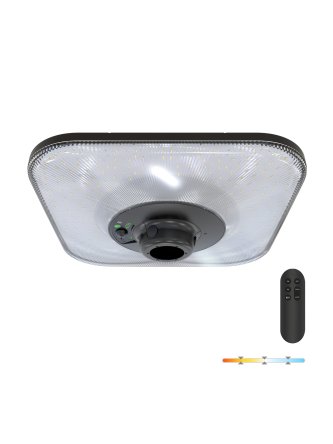 Lampa solarna parkowa LED SOLSUMI SQUARE 25W 3CCT IP54 Kobi Premium 