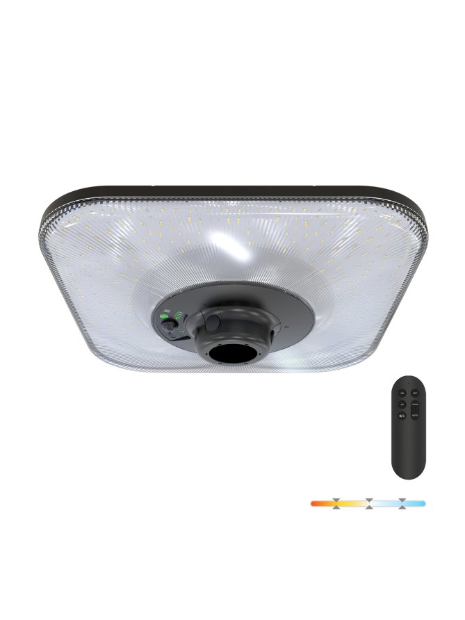 Lampa solarna parkowa LED SOLSUMI SQUARE 25W 3CCT IP54 Kobi Premium 
