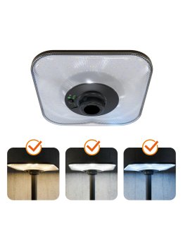 Lampa solarna parkowa LED SOLSUMI SQUARE 25W 3CCT IP54 Kobi Premium 
