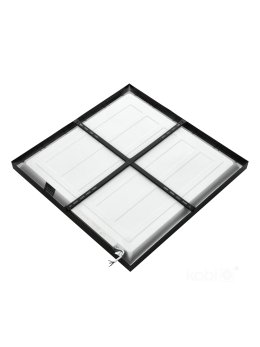Panel LED sufitowy BRISBANE 36W 60x60 4000K czarny Kobi Premium 