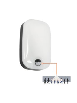 Plafon elewacyjny LED BAVANO 15W 3CCT LX IP54 czarny Kobi Premium 