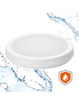 Plafon LED sufitowy NAIROS G2 24W 3CCT IP65 biały Kobi Premium 