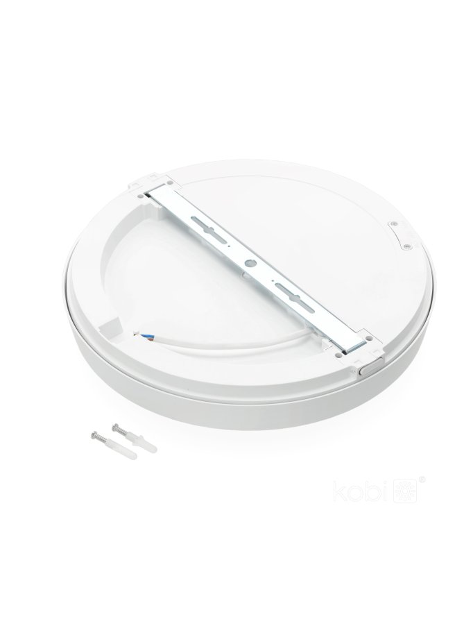Plafon LED sufitowy NAIROS G2 24W 3CCT IP65 biały Kobi Premium 