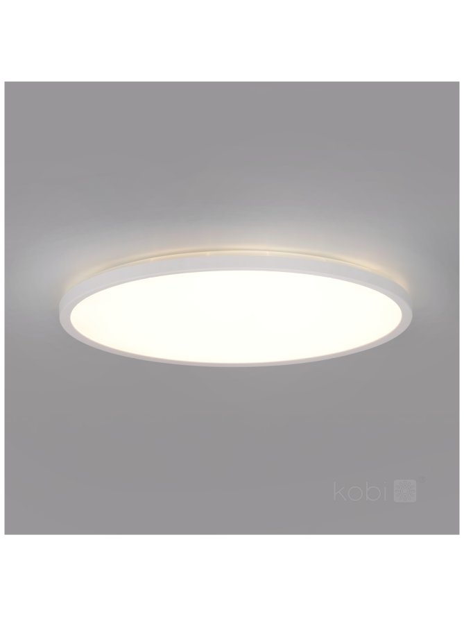 Plafon LED sufitowy NIVERA CIRCLE 12W 3CCT IP54 biały Kobi Premium 
