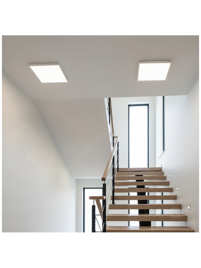 Plafon LED sufitowy NIVERA SQUARE 12W 3CCT LX IP54 biały Kobi Premium 