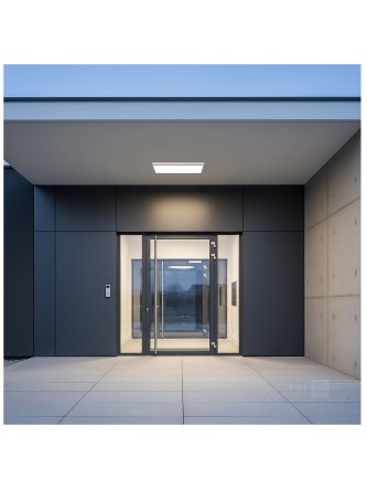 Plafon LED sufitowy NIVERA SQUARE 32W 3CCT IP54 biały Kobi Premium  2