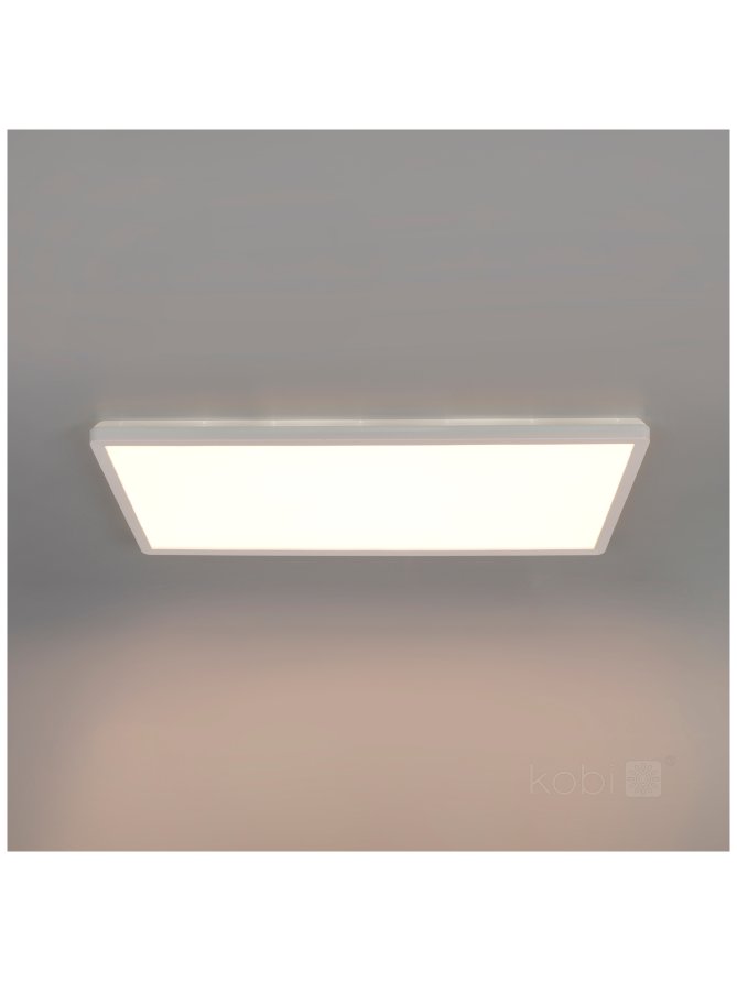 Plafon LED sufitowy NIVERA SQUARE 32W 3CCT IP54 biały Kobi Premium 