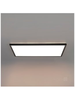 Plafon LED sufitowy NIVERA SQUARE 32W 3CCT IP54 czarny Kobi Premium 