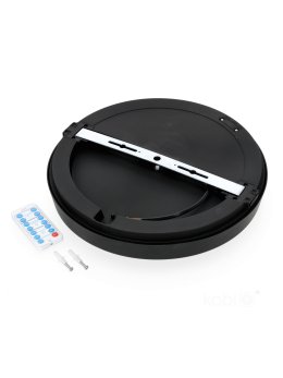 Plafon z czujnikiem ruchu LED NAIROS G2 24W 3CCT LX IP65 czarny Kobi Premium 