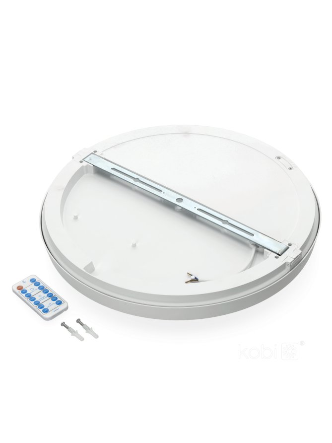 Plafon z czujnikiem ruchu LED NAIROS G2 36W 3CCT LX IP65 biały Kobi Premium 
