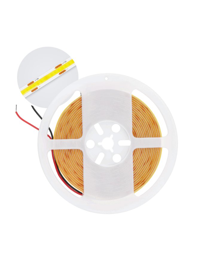 Taśma LED TRAMO 320 COB 5m 3000K 12V IP20 Kobi Premium 