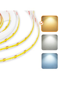 Taśma LED TRAMO 320 COB 5m 3000K 12V IP65 Kobi Premium 