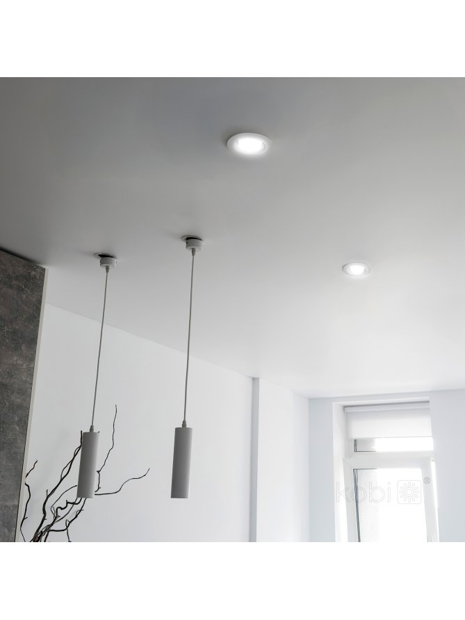 Downlight LED oprawa podtynkowa SATURN 12W 4000K Kobi Premium 