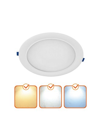 Downlight LED oprawa podtynkowa SIGARO CIRCLE PT 24W 3CCT Kobi Premium  2