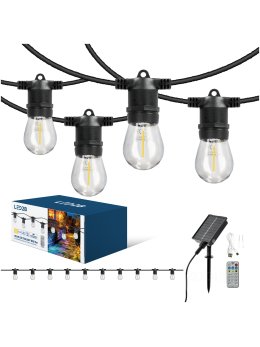 Girlanda ogrodowa solarna LED STARLIGHT NEO 10m 10x0,042W E27 LED2B 