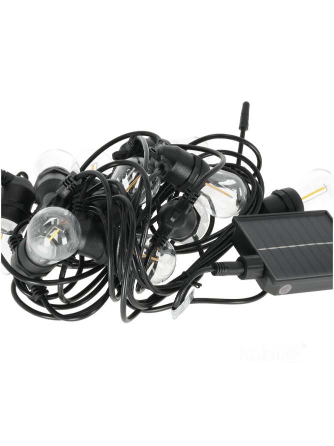 Girlanda ogrodowa solarna LED STARLIGHT NEO 10m 10x0,042W E27 LED2B 