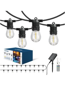 Girlanda ogrodowa solarna LED STARLIGHT NEO 20m 20x0,042W E27 LED2B 