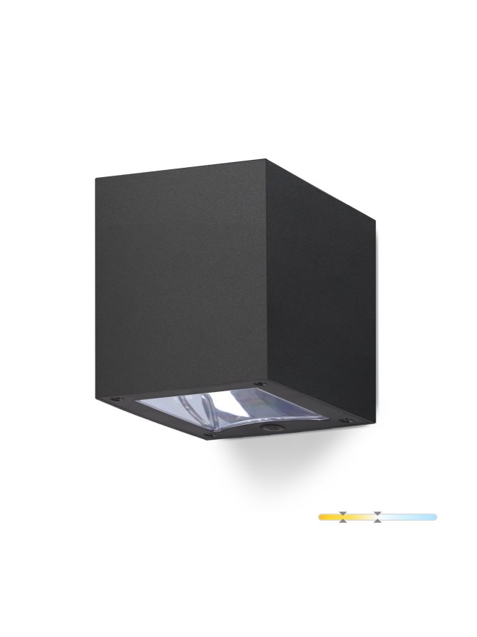 Kinkiet zewnętrzny elewacyjny Solar LED QUERK 2CCT IP54 LED2B 