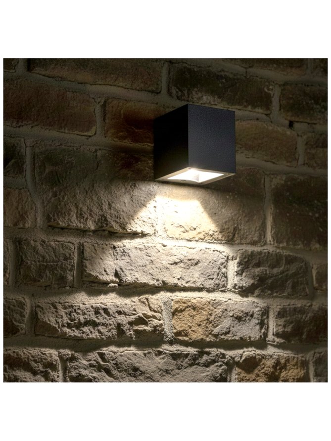 Kinkiet zewnętrzny elewacyjny Solar LED QUERK 2CCT IP54 LED2B 