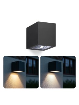 Kinkiet zewnętrzny elewacyjny Solar LED QUERK 2CCT IP54 LED2B 