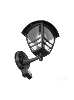 Kinkiet zewnętrzny elewacyjny TEVIO KG 1xE27 LX IP54 czarny LED2B 
