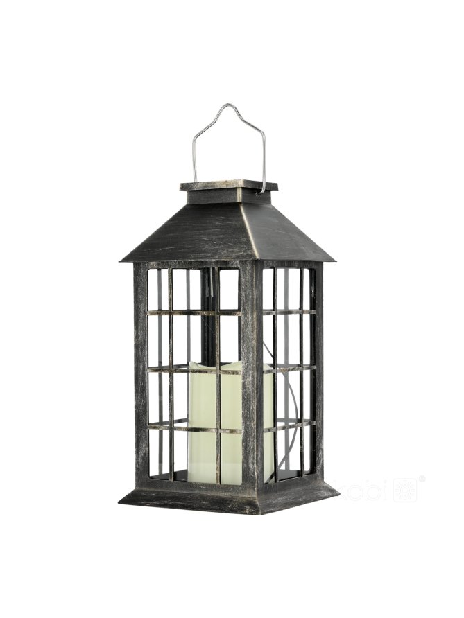 Lampion solarny ogrodowy CANDELIO LED 2700K złota LED2B 