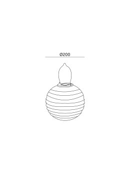 Lampion solarny ogrodowy HARMONY LED 3000K IP44 LED2B 
