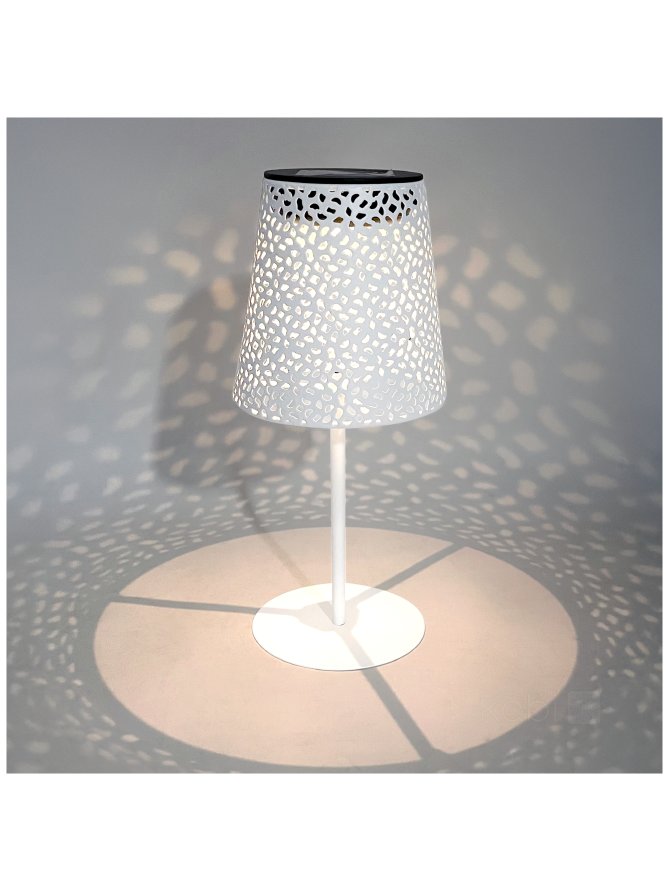 Lampa solarna zewnętrzna LED LUVETRA 4000K IP44 biała LED2B 