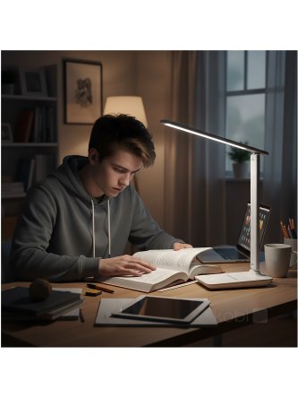 Lampka biurkowa LED NOBLITE N 7W 3CCT biała LED2B  2
