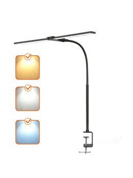 Lampka biurkowa LED TENUIX DUO 2 14W CCT czarna LED2B 