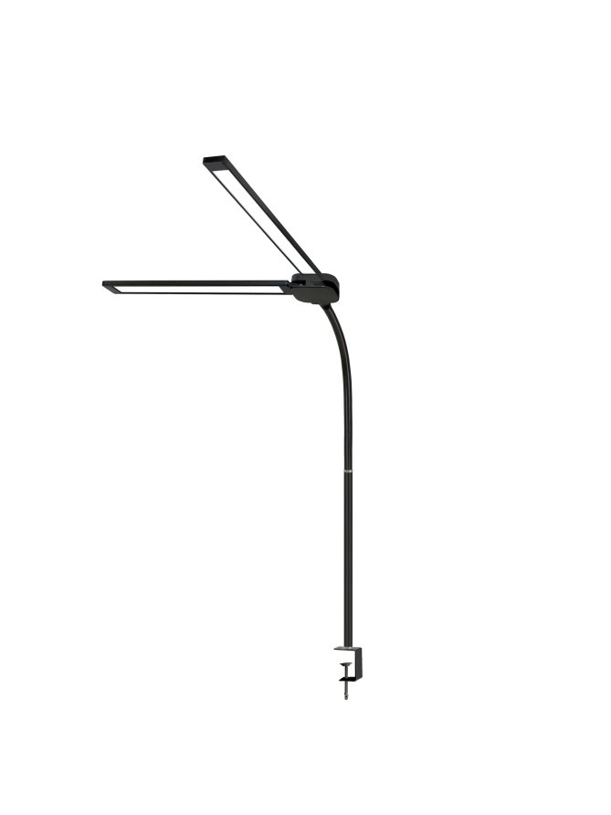 Lampka biurkowa LED TENUIX DUO 2 14W CCT czarna LED2B 