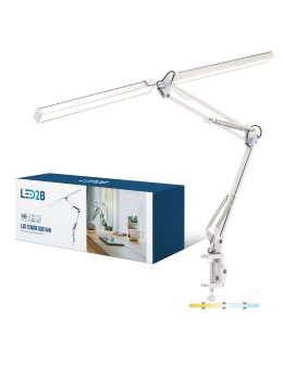Lampka biurkowa LED TENUIX DUO 14W 3CCT biała LED2B 
