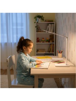 Lampka biurkowa NOBLITE Q 7W CCT biała LED2B 