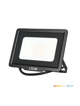 Naświetlacz LED halogen zewnętrzny MH 30W 6500K IP65 czarny LED2B 