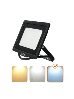 Naświetlacz LED halogen zewnętrzny MH 30W 6500K IP65 czarny LED2B 
