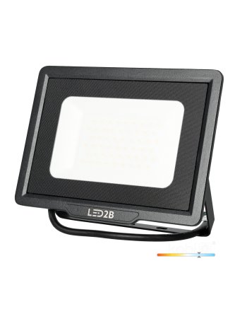 Naświetlacz LED halogen zewnętrzny MH 100W 6500K IP65 czarny LED2B 