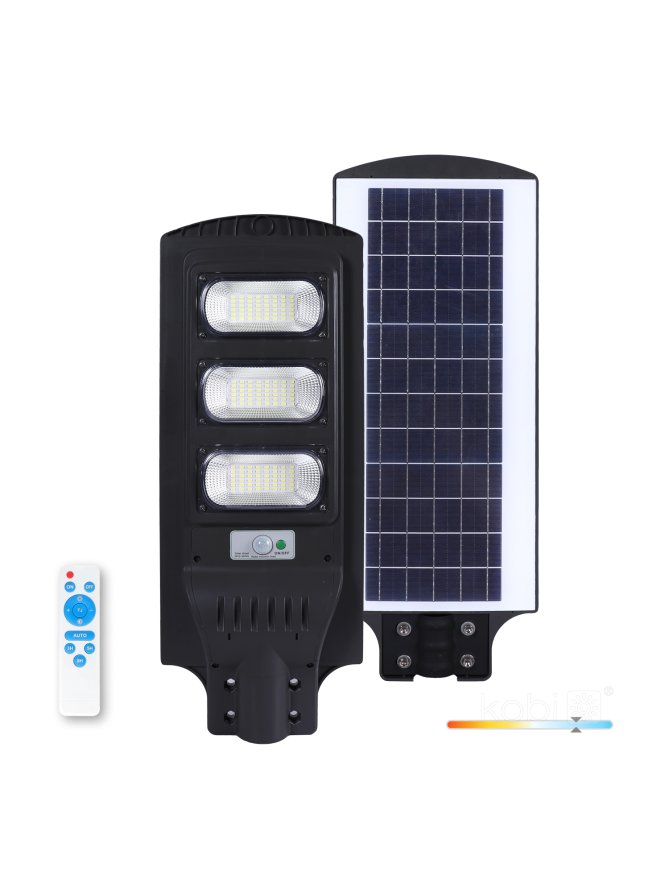 Lampa uliczna solarna z czujnikiem ruchu LED URBI 8W 6500K IP54 LED2B 