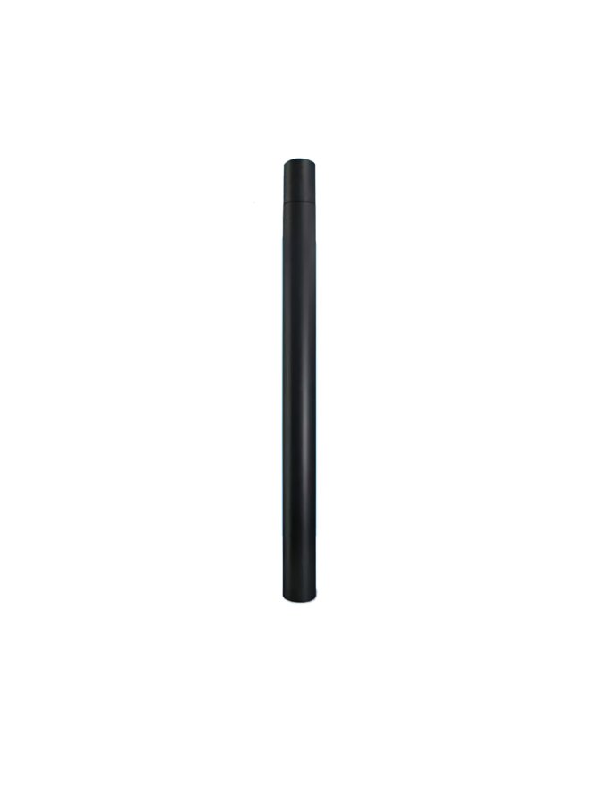 Przedłużka do słupa oświetleniowego BASE SV 1m Fi 76 mm czarna Kobi 