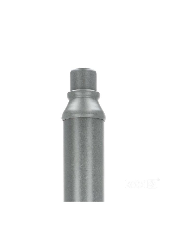 Słup oświetleniowy stalowy modułowy BASE SV 3m Fi 60 mm szary Kobi 