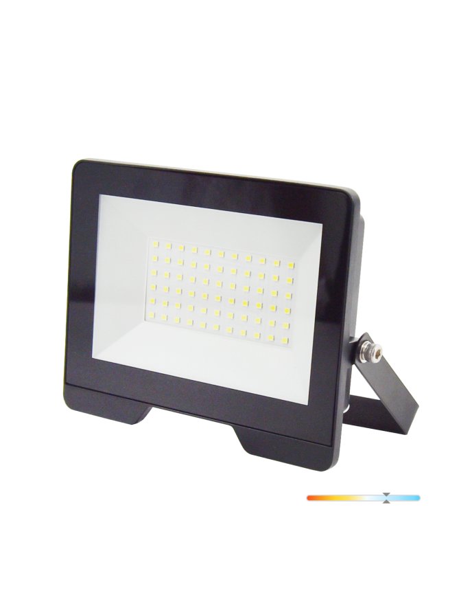 Naświetlacz LED halogen zewnętrzny 50W 6500K IP65 czarny LED2B RED 