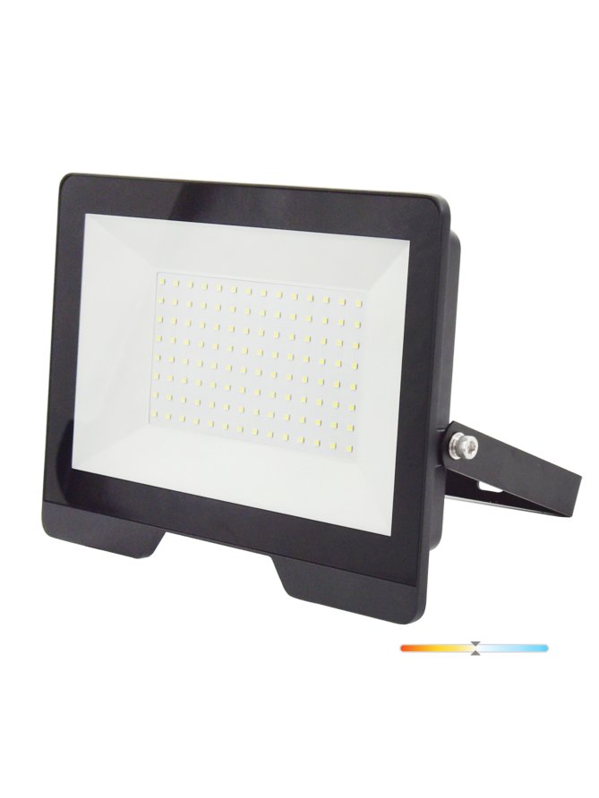 Naświetlacz LED halogen zewnętrzny 100W 4000K IP65 czarny LED2B RED 