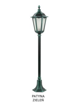 Lampa ogrodowa klasyczna Retro Classic 114cm K 5002/2 - LEDco.pl