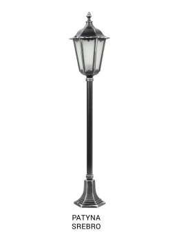 Lampa ogrodowa klasyczna Retro Classic 114cm K 5002/2 - LEDco.pl