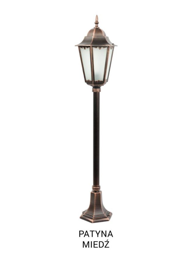Lampa ogrodowa klasyczna Retro Classic II 115cm K 5002/2/H - LEDco.pl