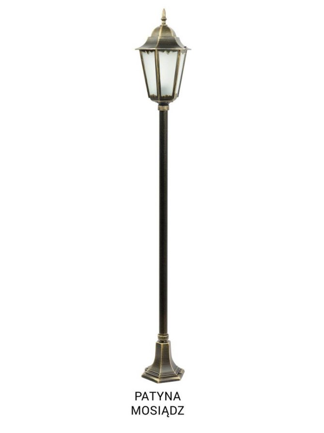 Lampa ogrodowa klasyczna Retro Classic II 165cm K 5002/1/H - LEDco.pl