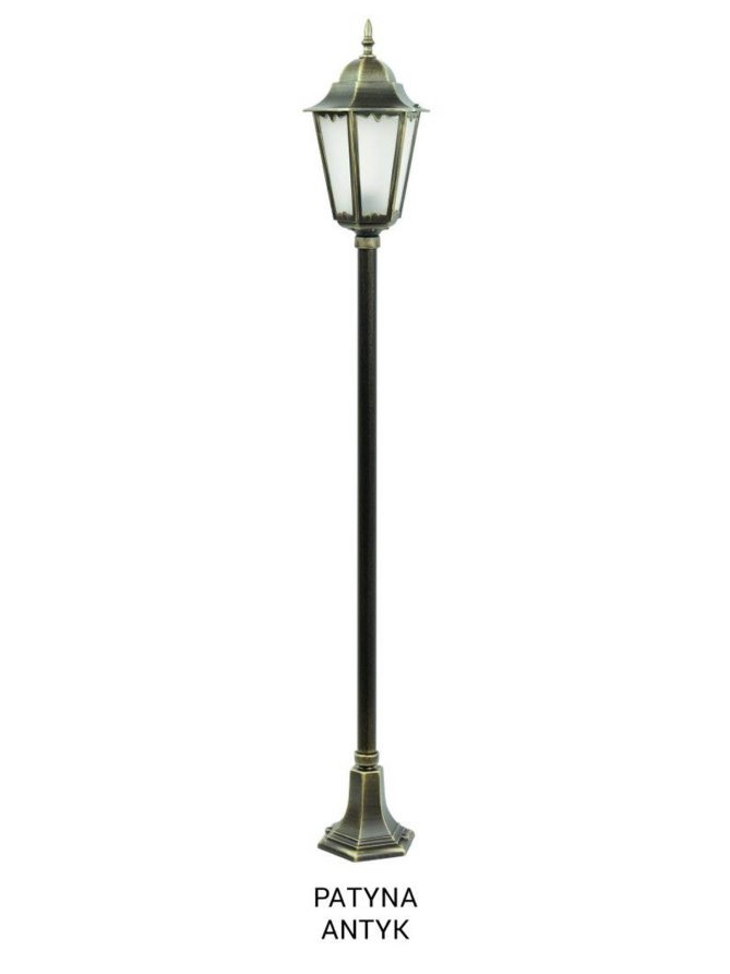 Lampa ogrodowa klasyczna Retro Classic II 165cm K 5002/1/H - LEDco.pl