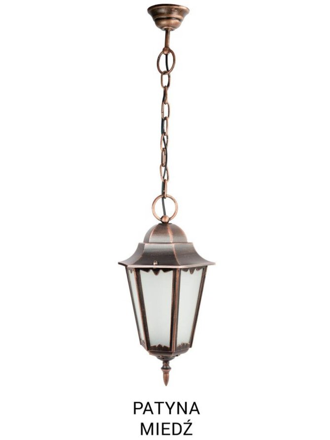 Lampa zewnętrzna wisząca ogrodowa Retro Classic II K 1018/1/DH LEDco.pl